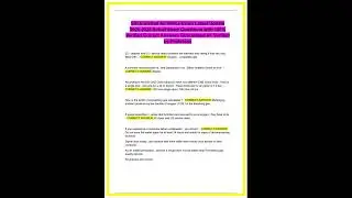 SSI Enriched Air Nitrox Exam Latest Update 2025 2026 Actual Exam Questions with 100 Verified Correct