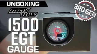 Unboxing | MaxTow Match 1500&deg; Fahrenheit 3rd Gen Cummins EGT Gauge