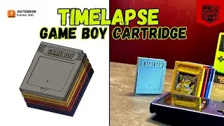 Re-Creating a Game Boy Cartridge in Fusion 360 | Full Timelapse