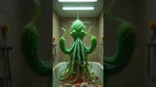 Cactusquid the Thorny Dripper #Anomalies #WeirdCreatures #AbsurdStories #CreepyAndFunny #Mystery