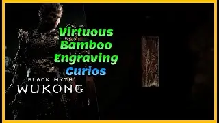 Black Myth Wukong: Virtuous Bamboo Engraving Curios
