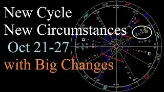 Astrology Oct 21-27 2025 - Change of Cycle & Season w Intense Transformation + Neptune into Pisces