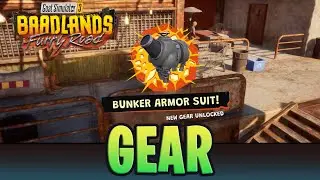 UNLOCK The BUNKER ARMOR SUIT Gear in Baadlands Goat Simulator 3
