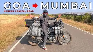 Goa to Mumbai Bike Ride | Konkan Coastal Road Journey | Part 1