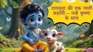 Baby Krishna Ki Kindness Story | Hindi Cartoon Kahani for Kids | Bedtime stories