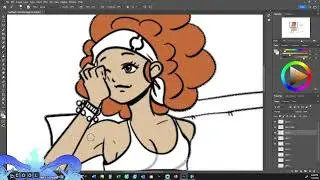 Girl on Couch - Speedpaint