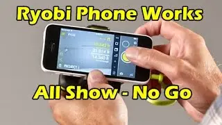 Ryobi Phone Works - Smartphone tools - Laser Distance Measurer Review
