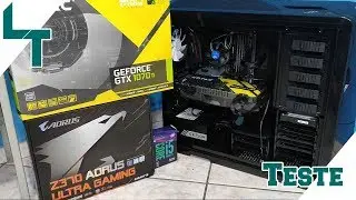 Teste com o i5 8600k + GTX 1070 TI 8GB Zotac AMP - PUBG, GTA 5, Witcher 3 ...