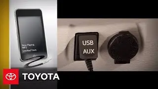 2011 - 2012 Sienna How-To: Auxiliary Input | Toyota