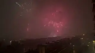 Copenhagen fire works 2023 Amager Strand