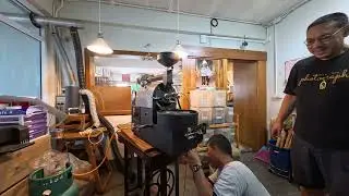 COFFEE ROASTER REPAIR Time Laps Part 1