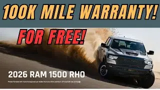 BREAKING NEWS Game Changer! 2026 Ram 1500 - 3500 Warranty 100k miles! | Corvette ZR1x 6:40 on Ring?