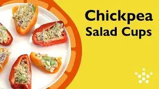 Chickpea Salad Cups | Cooking With Celebrate | Simple and Healthy Recipes