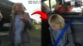 Racist Karen Realizes SHE&rsquo;S GOING TO JAIL