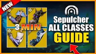 Destiny 2 | EASY Legend Lost sector TODAY Sepulcher ALL CLASSES 10/16/2023