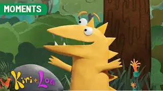 Kiri discovers dancing! 🦕🎶💃 | Kiri and Lou MOMENTS