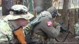 Training in the homemade shoot house 8 MAR 2014