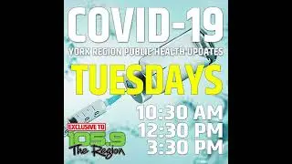 COVID 19 update from Dr. Barry Pakes - York Region Public Health (2021/12/21)