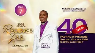 7 / 40 DAYS FASTING AND PRAYERS (SUNDAY FIRST SERVICE)