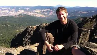 Pilot Rock climb, Oregon