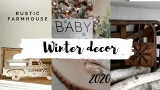 diy easy winter decor /diy winter signs /diy rustic farmhouse winter decor