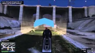 GTA 5 Online FLYING JET SKI ( insane custom race GTA V stunts )