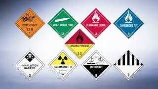 DOT Hazmat and Hazard Class Labels for all Dangerous Goods Shipments from Labelmaster