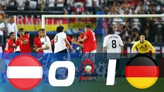 Austria vs Germany (0-1) Euro 2008 Highlights