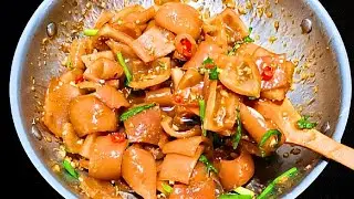 Da Heo Kho Sả Ớt 🌶️ Giòn Dẻo  😋🔥