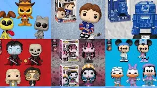 New Garfield, Monster High, Disney & more Funko figures reveals