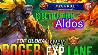 Kingzu gaming # mlbb roger exp lane.              Aldos caring 😁😁