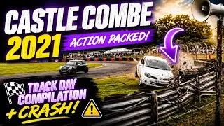 Summer Action Day 2021 - CASTLE COMBE - TRACK DAY COMPILATION + CRASHES!!! | JSMK