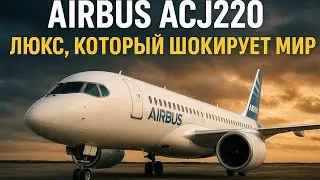 Airbus ACJ220 &mdash; ЛЮКС, КОТОРЫЙ ШОКИРУЕТ МИР ✈️ Самолёт для миллиардеров | Auto master TV