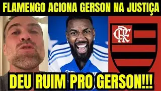 DEU RUIM PRO GERSON!!! PILHADO É SINCERO SOBRE FLAMENGO ACIONAR GERSON NA JUSTIÇA 