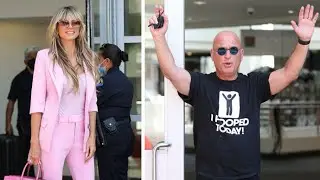 Heidi Klum Is Perfection In Pretty Pink Ensemble While Howie Mandel Brings The Humor