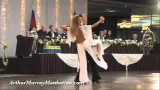 Ballroom dancing Iveta and Gherman You and Me California Star Ball