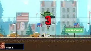 Broforce end boss satan true form + ending