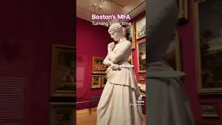Turning back Time at Boston&rsquo;s Museum of Fine Arts #artoftheday #art #painting #draw #artwork