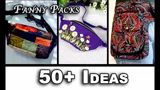 50+ DIY Fanny Pack Ideas to Hold all of Your Essentials