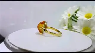 Custom Made Citrine Ring By Nafisa Designs