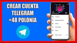 Como crear cuenta de Telegram del pais  Polonia