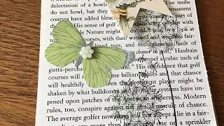 Challenge from Rachael...Quick and easy altered paper bag with a page flip...