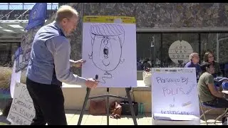 Editorial Cartoonist KAL Draws Donald Trump