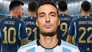 Argentina Men-22 Squad 2026 FIFA World Cup Squad Announcement Lionel Scaloni 🇦🇷🔥