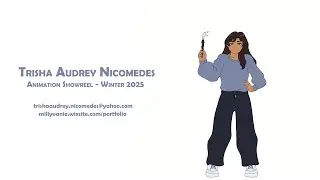 Trisha Audrey Nicomedes | 2D Animation Showreel | Winter 2025