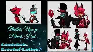 Hazbin Hotel: Alastor conoce a Black Hat CómicDub Español Latino.