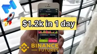Binance Futures Live Trading (Shorting $MATIC Polygon Network)