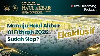 🔴Live streaming eksklusif menuju Haul Akbar Pondok Pesantren Assalafi Al Fithrah Surabaya.