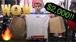 I BOUGHT YEEZYS AND RARE SUPREME FOR RETAIL!!!