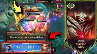 I FIND NEW 1HIT BUILD FOR ZHASK 2026 !! Zhask Build Top 1 Global ~ MLBB #magegaming  #mlbb #zhask